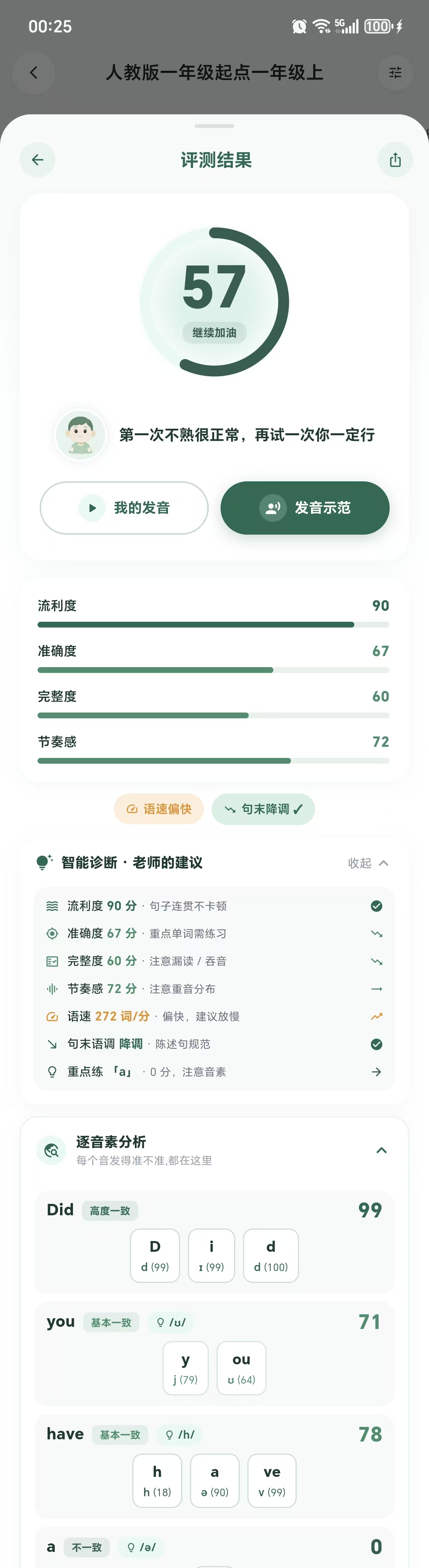 发音训练